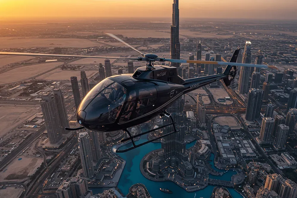 how long is a helicopter ride