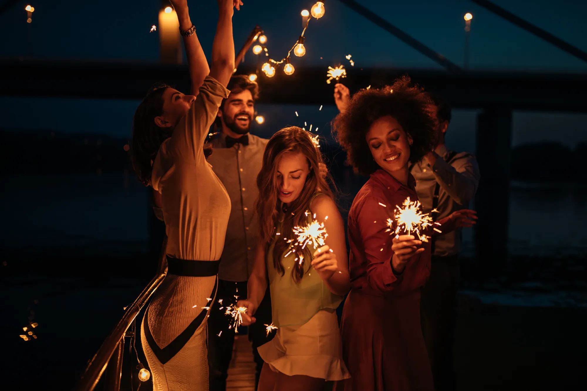 Prom night yacht party