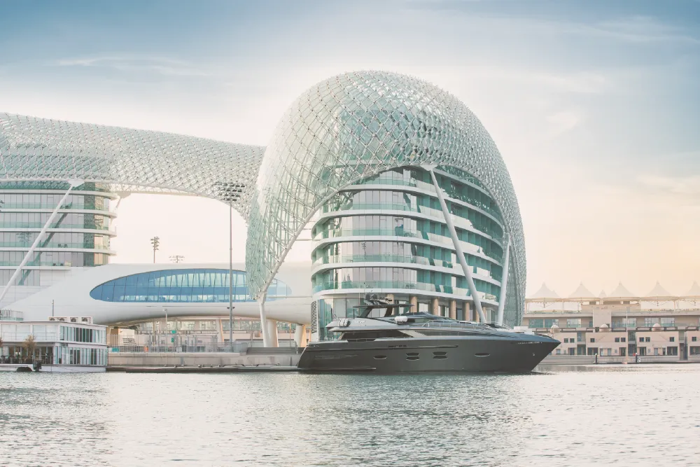 Main Image Abu Dhabi Grand Prix 2026 Yacht Hospitality on the Santorini Main Image Abu Dhabi Grand Prix 2026 Yacht Hospitality on the Santorini